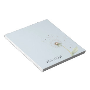 Bloc-note Vœu de la Fleur de Pissenlit