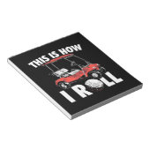 Bloc-note Voici Comment Golfer Roll (Incliné)