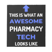 Bloc-note Voilà Ce Que Ressemble Une Technologie Pharmaceuti (Devant)