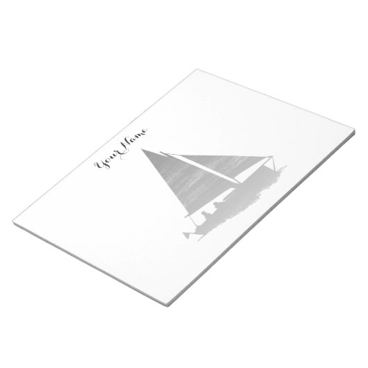 Bloc-note Voilier Style Letpress (Incliné)