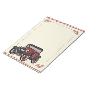 Bloc-note Voiture antique