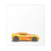 Bloc-note Voiture de course (Devant)