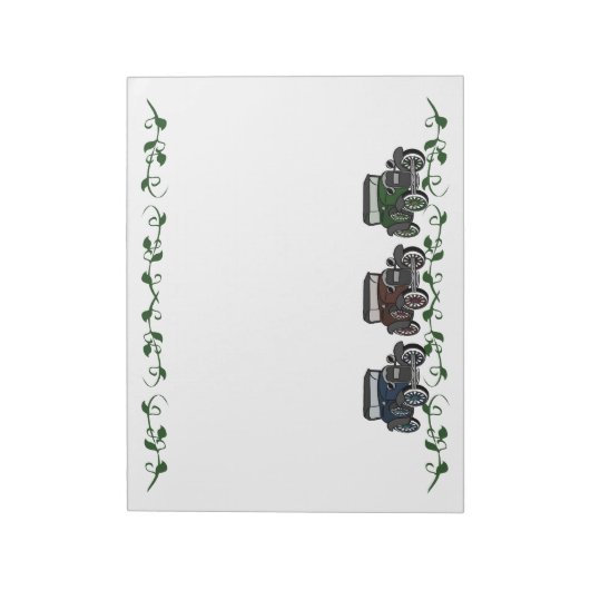 Bloc-note Voitures anciennes (Tourné)