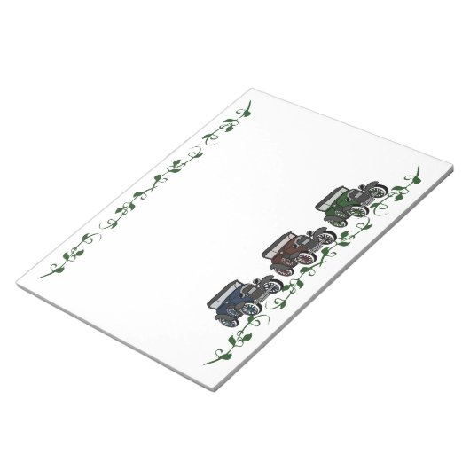 Bloc-note Voitures anciennes (Incliné)