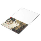 Bloc-note VOL AMOUR PHOENIX, Plumes, Coeurs Saint-Valentin (Incliné)