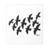 Bloc-note Vol de pigeons (Devant)