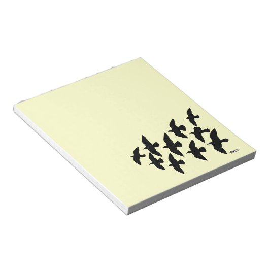 Bloc-note Vol de pigeons (Incliné)