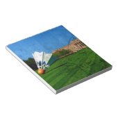 Bloc-note Volant sur la pelouse (Incliné)