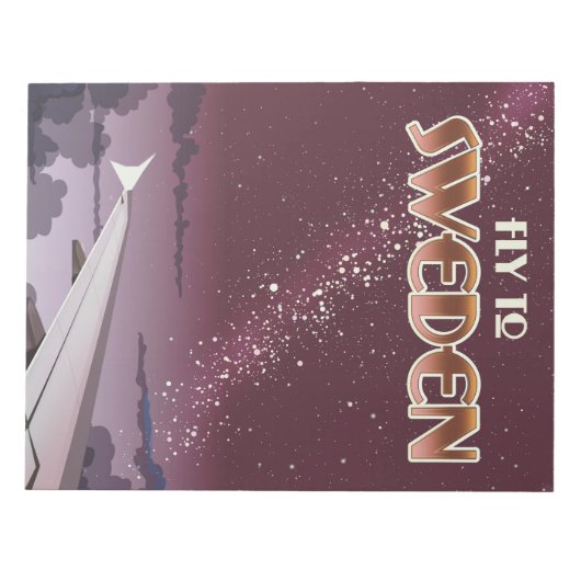 Bloc-note Voler en Suède (Devant)