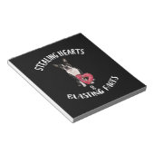 Bloc-note Voler les coeurs Enflammer les plantes Boston Terr (Incliné)