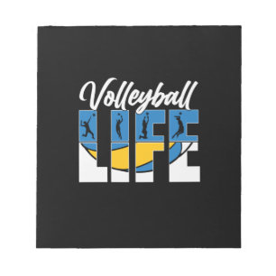 Bloc-note Volleyball Player Volleyball Life