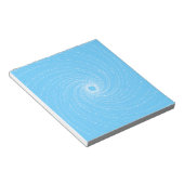 Bloc-note Vortex bleu (Incliné)