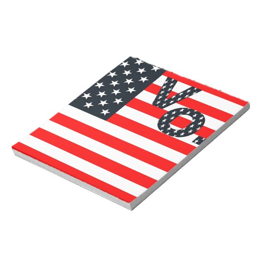 Bloc-note Vote américain (Tourné)