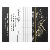 Bloc-note Votre facture (Devant)