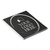 Bloc-note Votre logo ici moderne (Incliné)