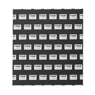 Bloc-note Votre logo ou votre conception   Arrière - plan de