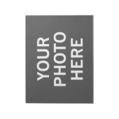 Bloc-note Votre photo ici (Tourné)