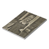 Bloc-note Votre photo personnalisée (Tourné)