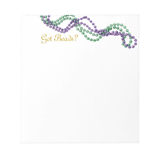 Bloc-note Vous avez des perles ? (Devant)