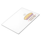 Bloc-note Vous êtes mon Cutie Pie mignonne Doodle pour elle (Incliné)