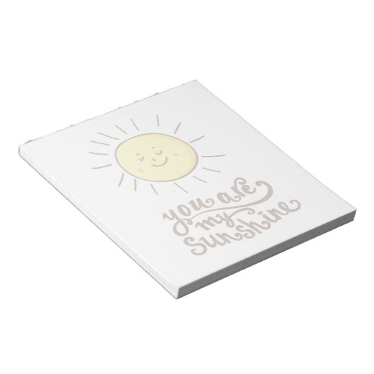 Bloc-note Vous Êtes Mon Soleil (Incliné)