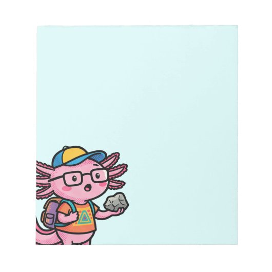 Bloc-note Vous êtes sûr que les questions axolotl Mème sarca (Devant)