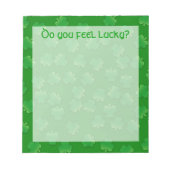 Bloc-note Vous Sentez-Vous Heureux ? (Devant)