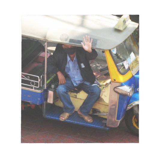 Bloc-note Vous voulez TAXI TUK-TUK ? (Devant)
