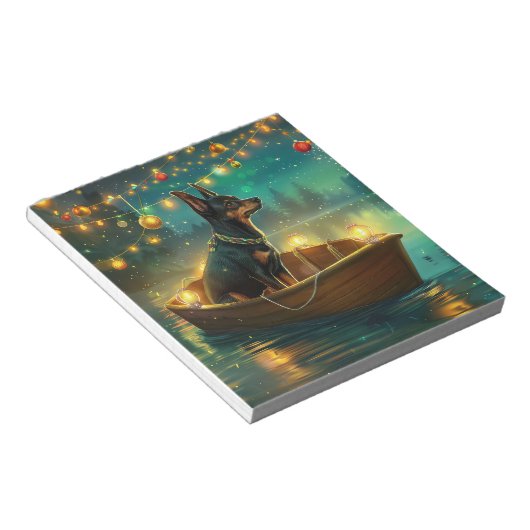 Bloc-note Voyage de Noël australien Kelpie (Incliné)