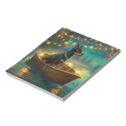 Bloc-note Voyage de Noël australien Kelpie (Tourné)