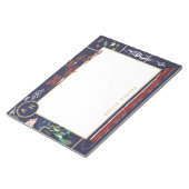 Bloc-note "Voyage de nuit magique" personnalisé (Incliné)