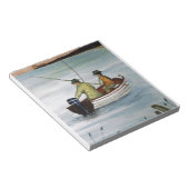 Bloc-note Voyage de pêche père et fils (Incliné)