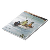 Bloc-note Voyage de pêche père et fils (Tourné)