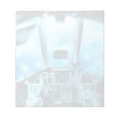 Bloc-note Vue Cockpit (Devant)