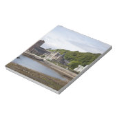 Bloc-note Vue côtière avec bâtiments historiques, Oban, (Tourné)