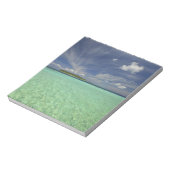 Bloc-note Vue de Funadoo Island depuis Funadovilligilli 2 (Tourné)