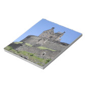 Bloc-note Vue du château d'Édimbourg, Édimbourg, Écosse, (Tourné)