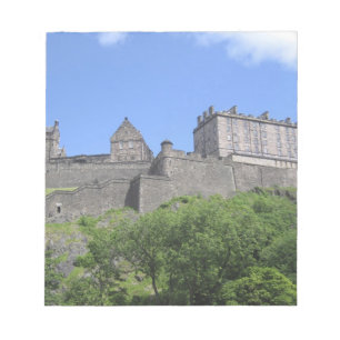 Bloc-note Vue du château d'Édimbourg, Édimbourg, Écosse, 3