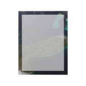 Bloc-note Vue Satellite Sur La Floride. (Tourné)