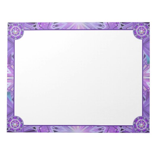 Bloc-note W2 pourpre (Devant)