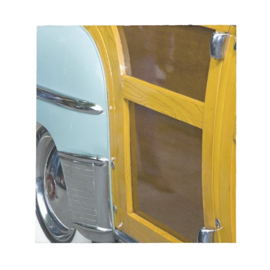 Bloc-note WA, Seattle, automobile américaine classique. 2 (Devant)