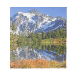 Bloc-note WA, zone de loisirs Heather Meadows, Mt.