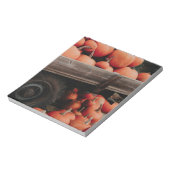 Bloc-note wagon citrouille (Tourné)