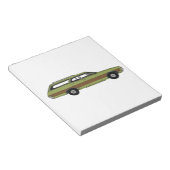 Bloc-note wagon de station de métro (Incliné)