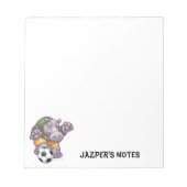 Bloc-note WAL Soccer (Devant)