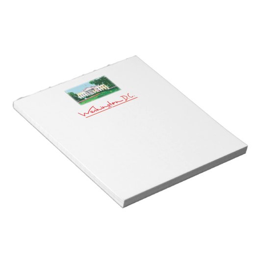 Bloc-note Washington DC - Maison Blanche (Incliné)