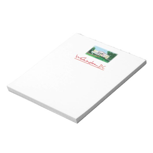 Bloc-note Washington DC - Maison Blanche (Tourné)