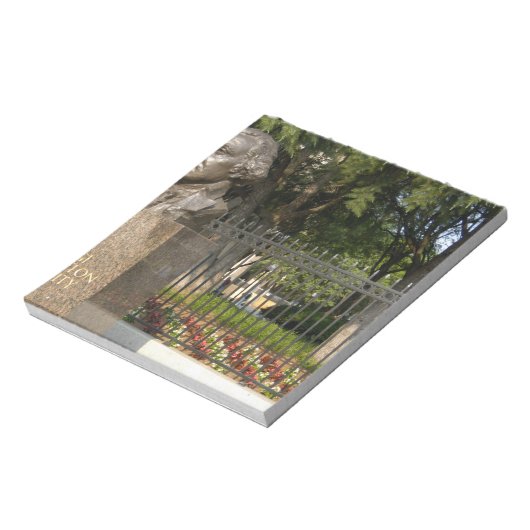 Bloc-note Washington, DC, statue de George Washington, (Tourné)