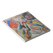 Bloc-note Wassily Kandinsky Rouge tache classique Art Abstra (Incliné)