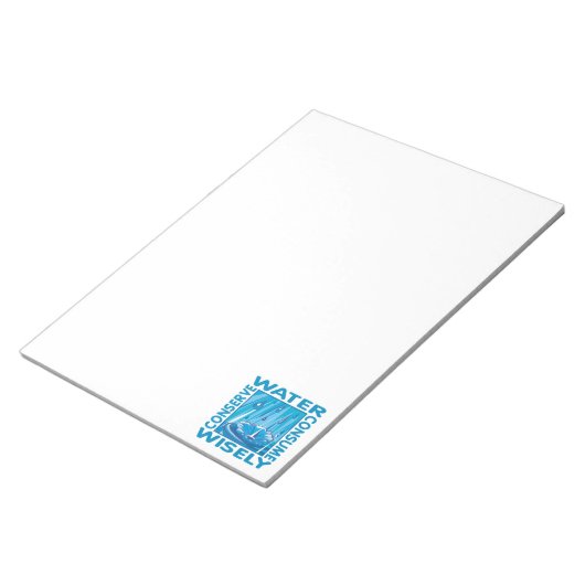 Bloc-note Water Conservation (Incliné)
